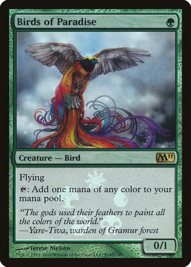 Birds of Paradise (Buy-A-Box) [Magic 2011 Promos] Frances