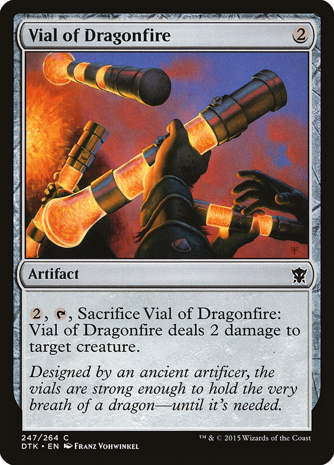 Vial of Dragonfire [Dragons of Tarkir]  JAPONES
