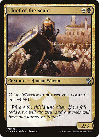 Chief of the Scale [Khans of Tarkir]  JAPONES