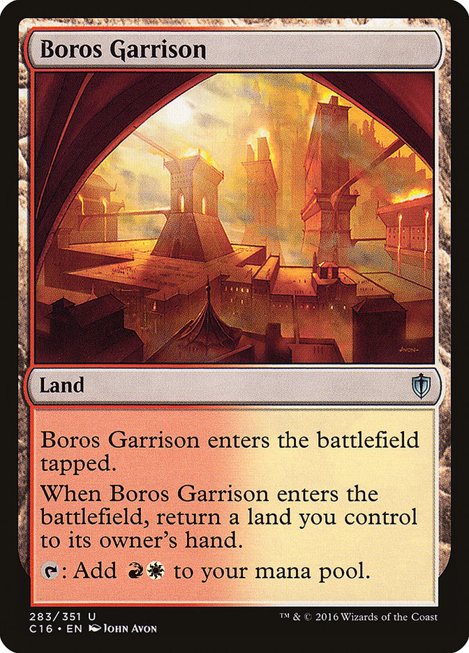 Boros Garrison [Commander 2016] ESPAÑOL
