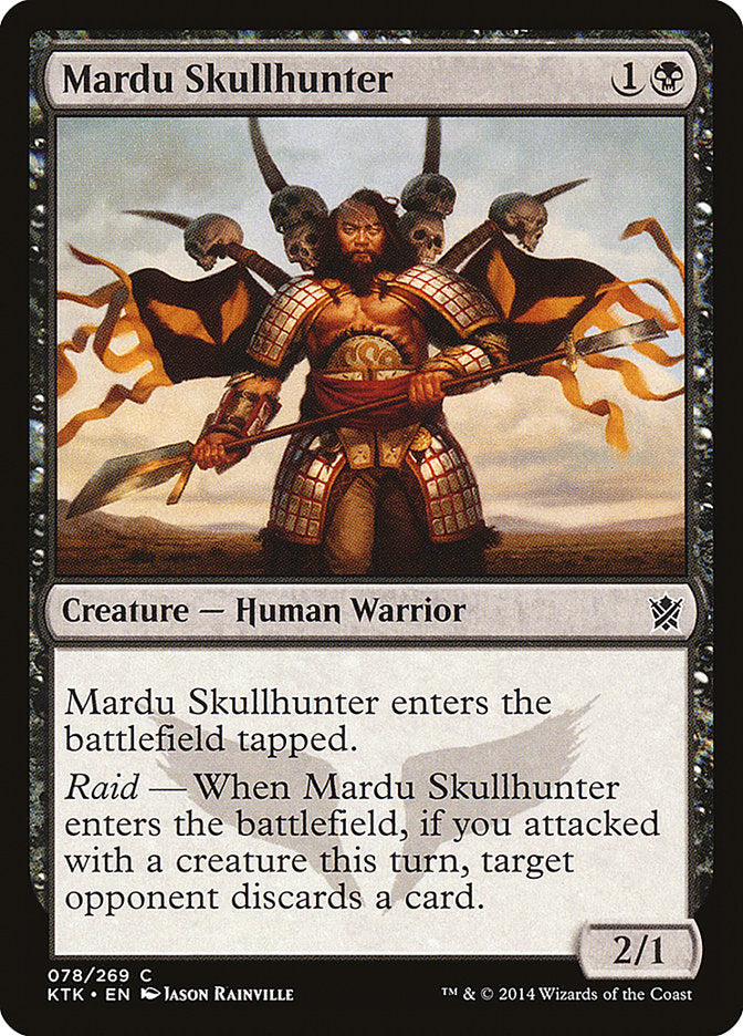 Mardu Skullhunter [Khans of Tarkir] JAPONES