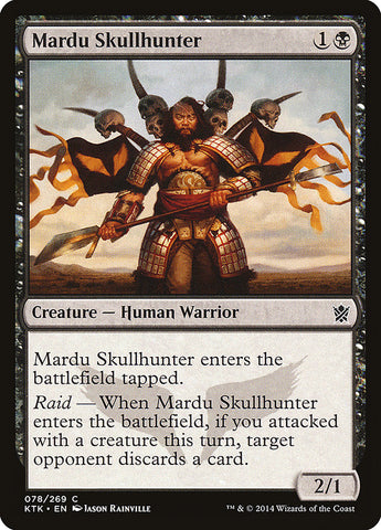 Mardu Skullhunter [Khans of Tarkir] JAPONES