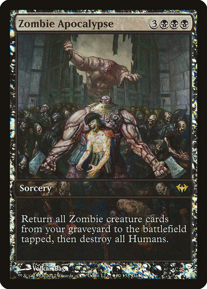 Zombie Apocalypse (Game Day) [Dark Ascension Promos] ESPAÑOL