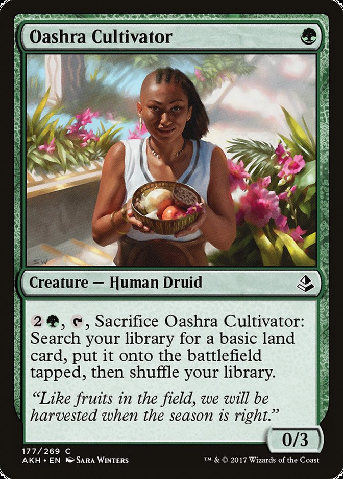 Oashra Cultivator [Amonkhet]  JAPONES