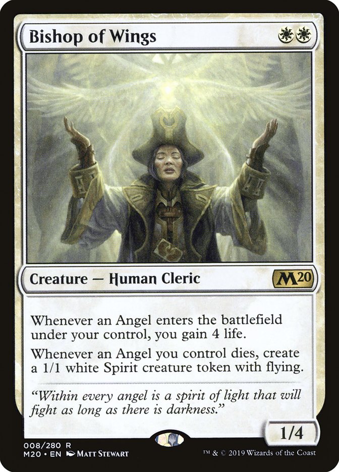Bishop of Wings [Core Set 2020] ESPAÑOL