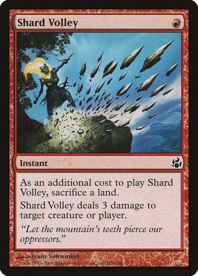 Shard Volley [Morningtide] ESPAÑOL