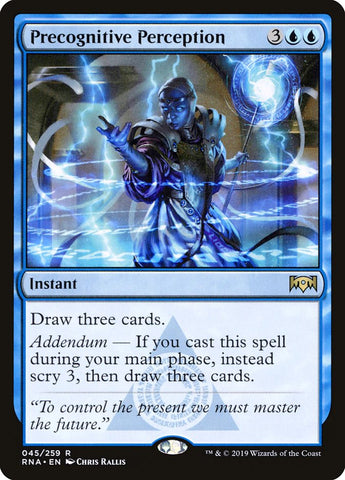 Precognitive Perception [Ravnica Allegiance] ESPAÑOL