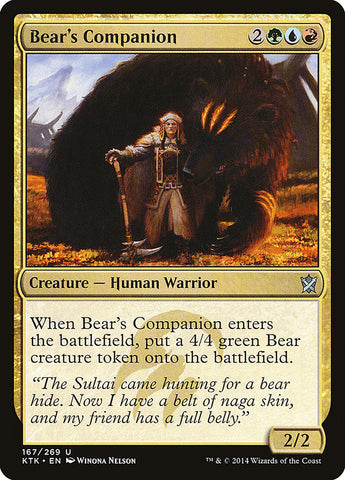 Bear's Companion [Khans of Tarkir] JAPONES