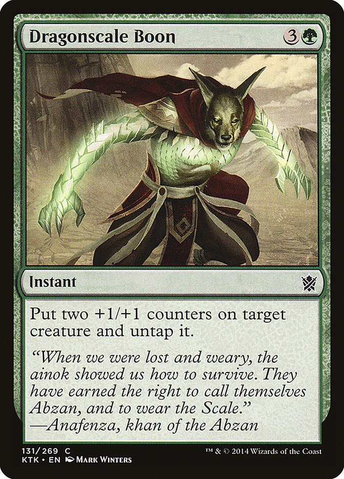 Dragonscale Boon [Khans of Tarkir] RUSO
