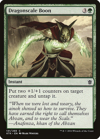 Dragonscale Boon [Khans of Tarkir] RUSO