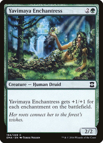 Yavimaya Enchantress [Eternal Masters] JAPONES