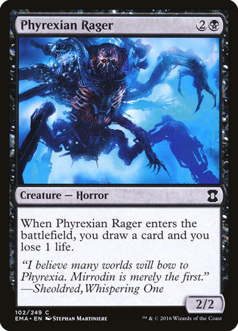 Phyrexian Rager [Eternal Masters] JAPONES