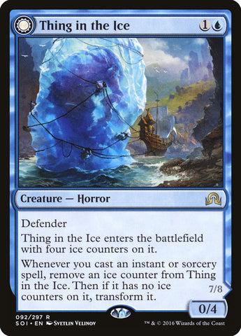 Thing in the Ice // Awoken Horror [Shadows over Innistrad] ESPAÑOL