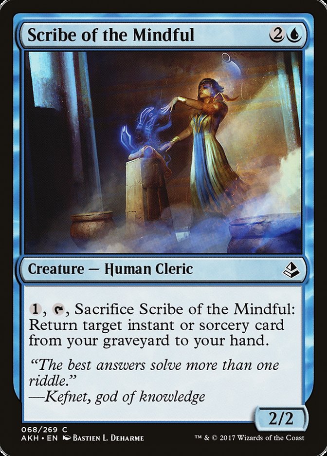 Scribe of the Mindful [Amonkhet]  JAPONES