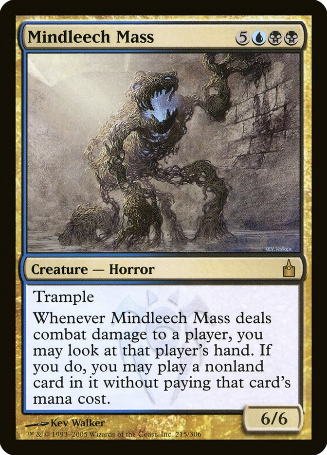 Mindleech Mass [Ravnica: City of Guilds] Español