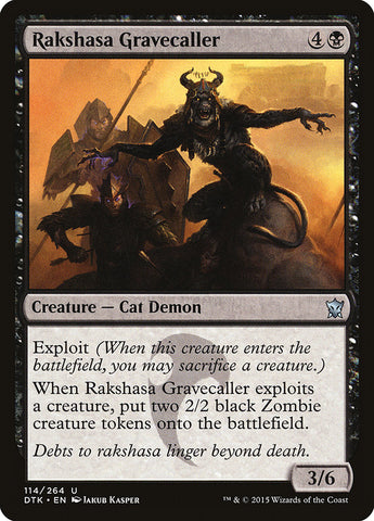 Rakshasa Gravecaller [Dragons of Tarkir] COREANO