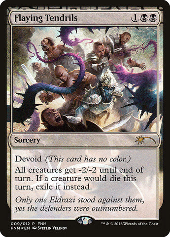 Flaying Tendrils [Friday Night Magic 2016] ESPAÑOL