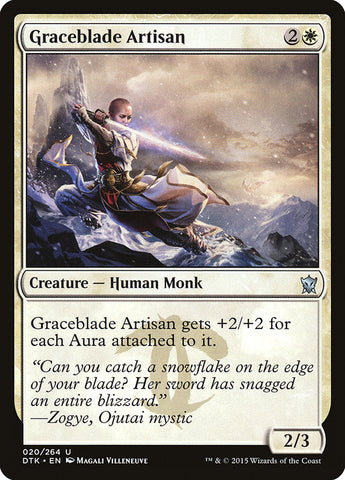 Graceblade Artisan [Dragons of Tarkir] RUSO