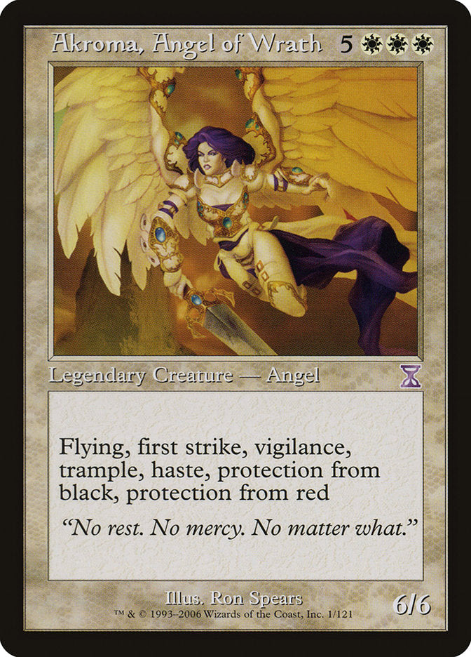 Akroma, Angel of Wrath [Time Spiral Timeshifted] FRANCÉS