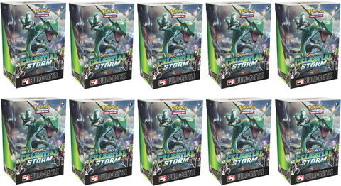 Sun & Moon: Celestial Storm - Build & Battle Box Display