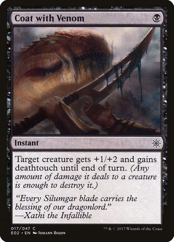 Coat with Venom [Explorers of Ixalan] RUSO