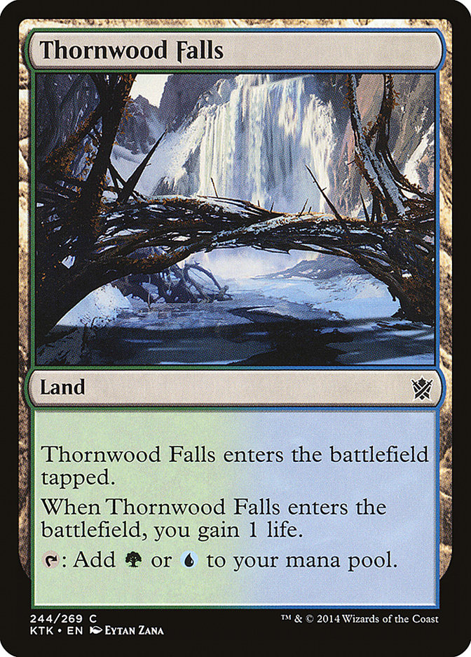 Thornwood Falls [Khans of Tarkir]  RUSO