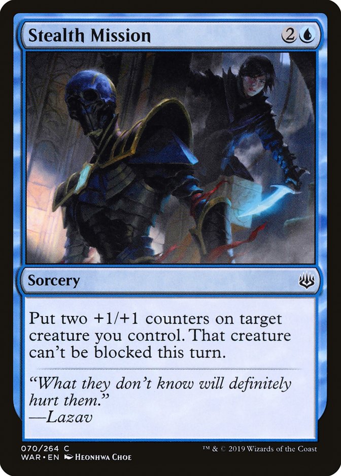 Stealth Mission [War of the Spark] JAPONES