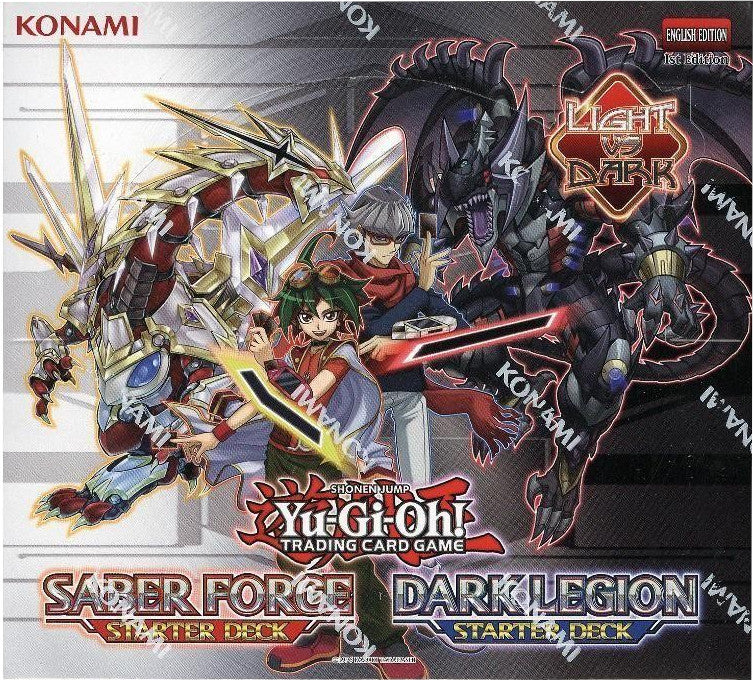 Saber Force and Dark Legion - Starter Deck Display (1st Edition)
