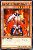 Thestalos the Firestorm Monarch [SR01-EN008] Common ESPAÑOL