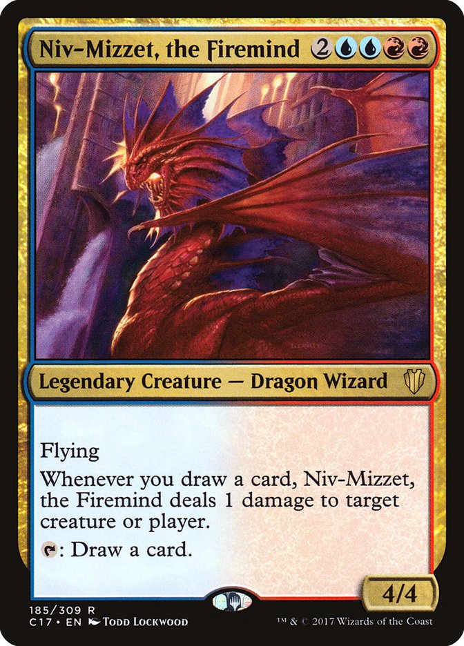 Niv-Mizzet, the Firemind [Commander 2017] JAPONES