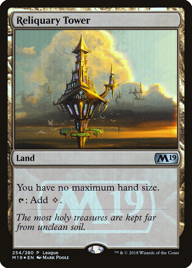 Reliquary Tower (League) [Core Set 2019 Promos ESPAÑOL