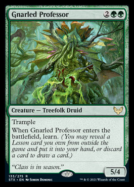 Gnarled Professor [Strixhaven: School of Mages] ESPAÑOL
