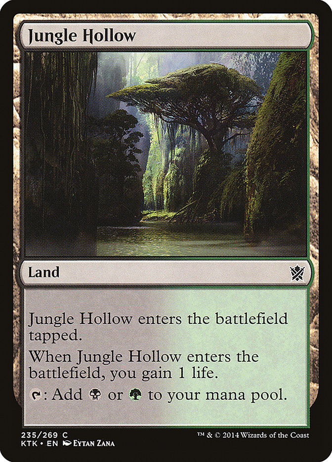 Jungle Hollow [Khans of Tarkir]  RUSO