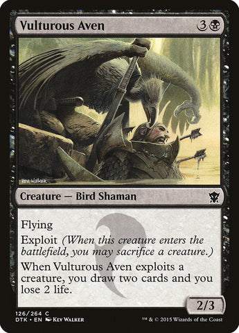 Vulturous Aven [Dragons of Tarkir] JAPONES