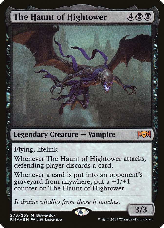 The Haunt of Hightower (Buy-A-Box) [Ravnica Allegiance] ESPAÑOL