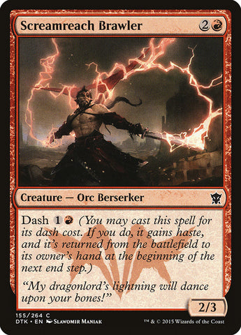 Screamreach Brawler [Dragons of Tarkir] RUSO