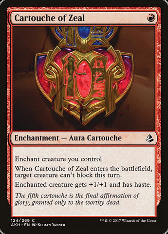 Cartouche of Zeal [Amonkhet]  JAPONES