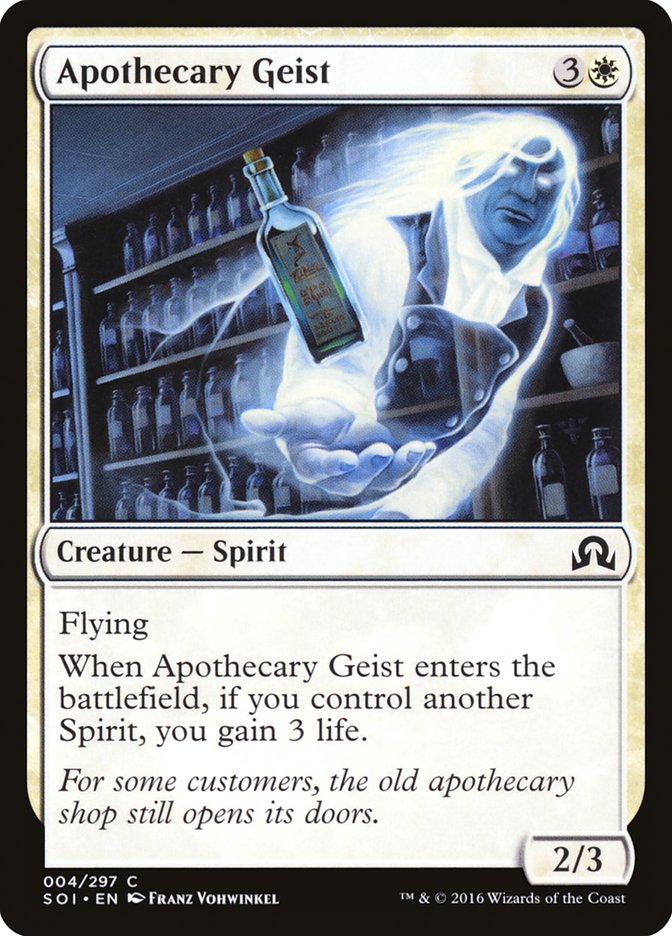 Apothecary Geist [Shadows over Innistrad]  JAPONES