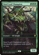 Steel Leaf Champion (Store Championship) [Dominaria Promos] ESPAÑOL