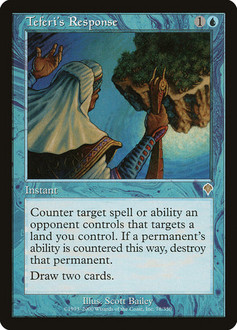 Teferi's Response [Invasion] (JAPONES)