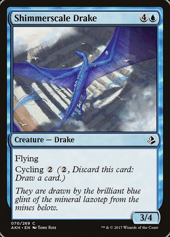 Shimmerscale Drake [Amonkhet] ESPAÑOL