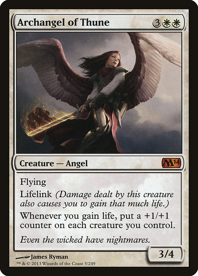 Archangel of Thune [Magic 2014] ESPAÑOL