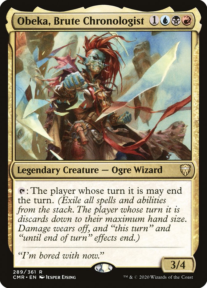 Obeka, Brute Chronologist [Commander Legends] ESPAÑOL