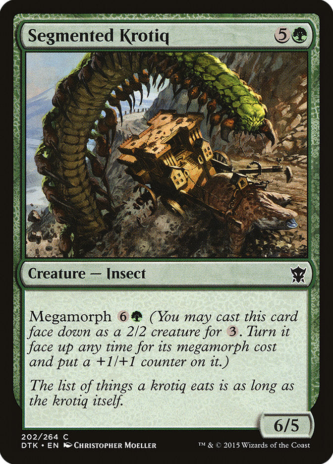 Segmented Krotiq [Dragons of Tarkir] RUSO