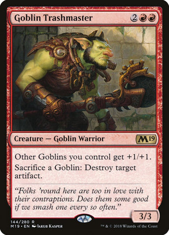 Goblin Trashmaster [Core Set 2019]ESPAÑOL