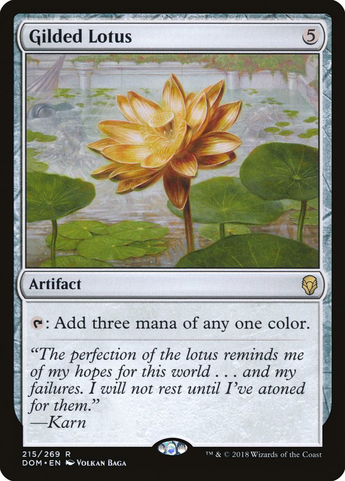 Gilded Lotus [Dominaria] ESPAÑOL