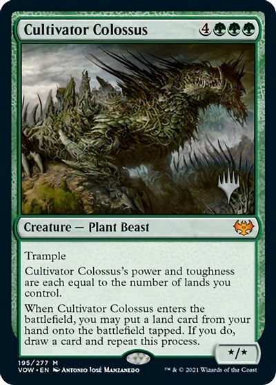 Cultivator Colossus (Promo Pack) [Innistrad: Crimson Vow Promos] ESPAÑOL