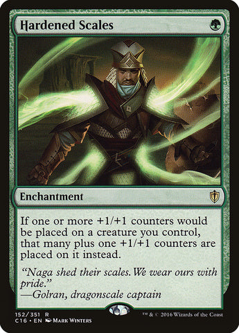 Hardened Scales [Commander 2016] ESPAÑOL