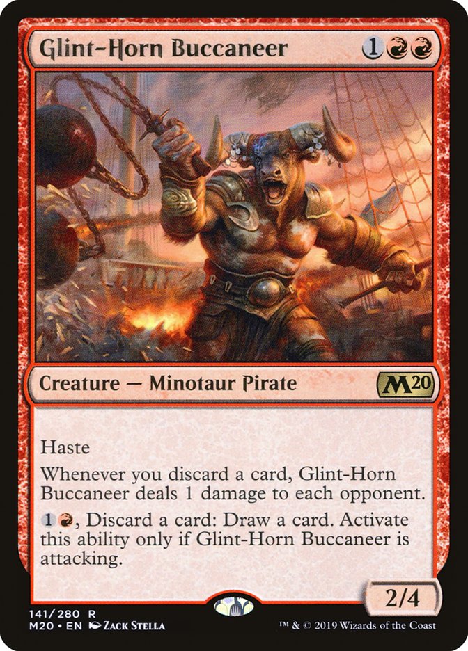Glint-Horn Buccaneer [Core Set 2020] ESPAÑOL