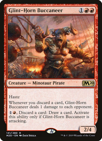 Glint-Horn Buccaneer [Core Set 2020] ESPAÑOL